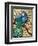 Majestic Peacock II-Paul Brent-Framed Art Print