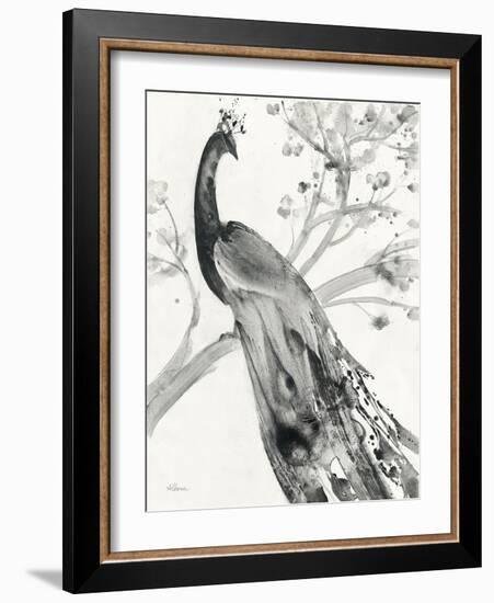 Majestic Peacock-Albena Hristova-Framed Art Print