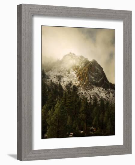 Majestic Peak-Natalie Mikaels-Framed Photographic Print