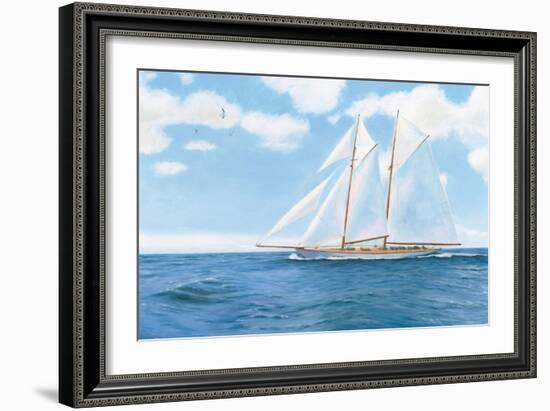 Majestic Sailboat-James Wiens-Framed Art Print