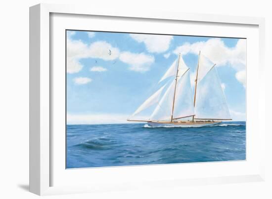 Majestic Sailboat-James Wiens-Framed Premium Giclee Print