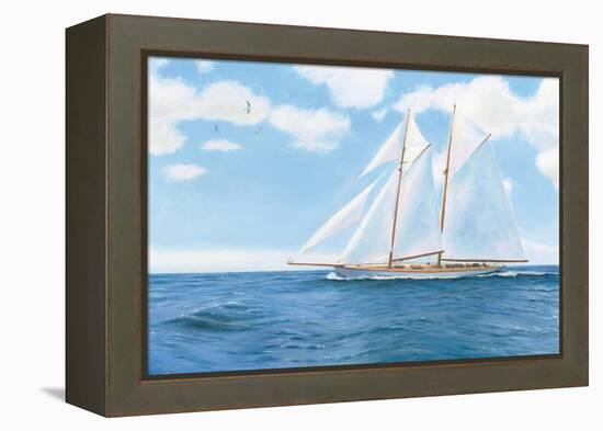 Majestic Sailboat-James Wiens-Framed Stretched Canvas