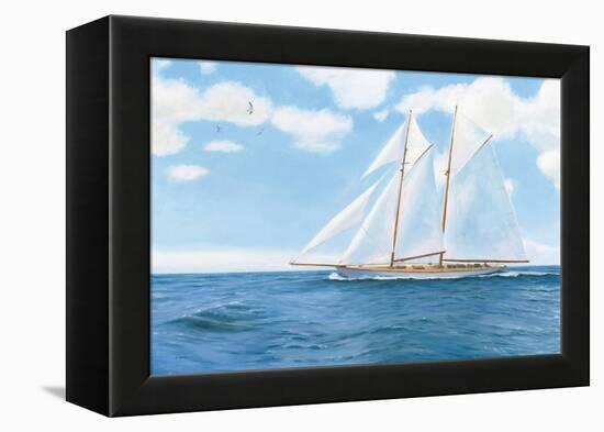 Majestic Sailboat-James Wiens-Framed Stretched Canvas