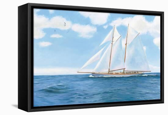 Majestic Sailboat-James Wiens-Framed Stretched Canvas