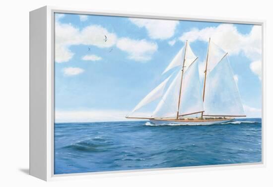 Majestic Sailboat-James Wiens-Framed Stretched Canvas