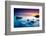 Majestic Summer Sunset over the Sea. Dramatic Sky. Crimea, Ukraine, Europe. Beauty World.-Leonid Tit-Framed Photographic Print