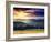 Majestic Sunset in the Mountains Landscape. Dramatic Sky. Carpathian, Ukraine, Europe.-Leonid Tit-Framed Photographic Print