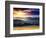 Majestic Sunset in the Mountains Landscape. Dramatic Sky. Carpathian, Ukraine, Europe.-Leonid Tit-Framed Photographic Print