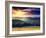 Majestic Sunset in the Mountains Landscape. Dramatic Sky. Carpathian, Ukraine, Europe.-Creative Travel Projects-Framed Photographic Print