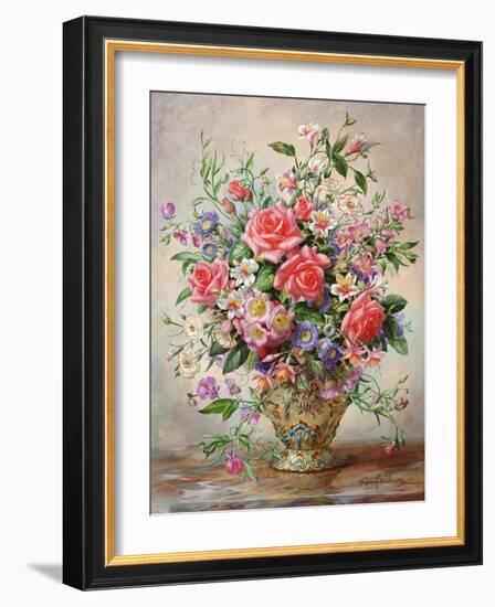 Majesty: Homage to Her Majesty the Queen Mother-Albert Williams-Framed Giclee Print