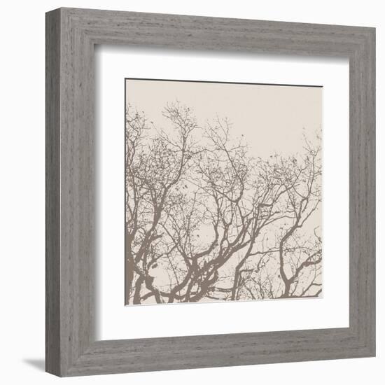 Majesty II (beige)-Erin Clark-Framed Art Print