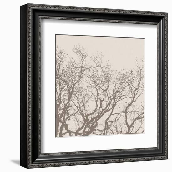 Majesty II (beige)-Erin Clark-Framed Art Print