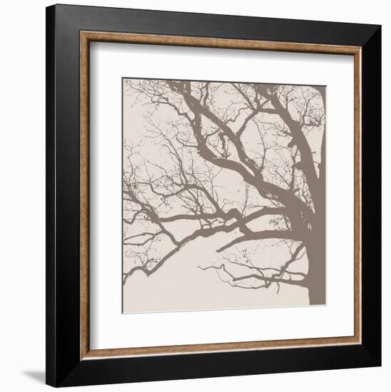 Majesty III (beige)-Erin Clark-Framed Art Print