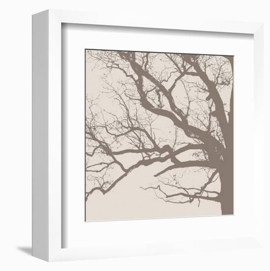 Majesty III (beige)-Erin Clark-Framed Art Print