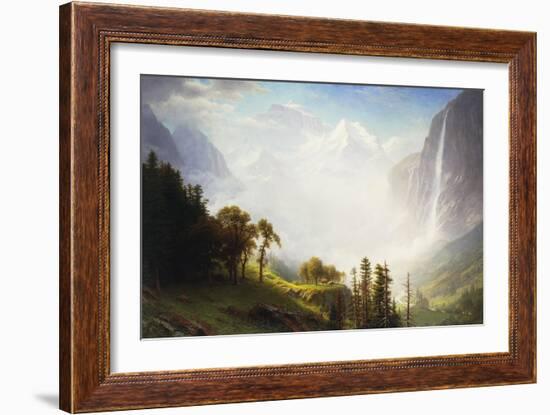 Majesty of the Mountains, 1853-57-Albert Bierstadt-Framed Giclee Print