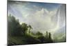 Majesty of the Mountains-Albert Bierstadt-Mounted Giclee Print