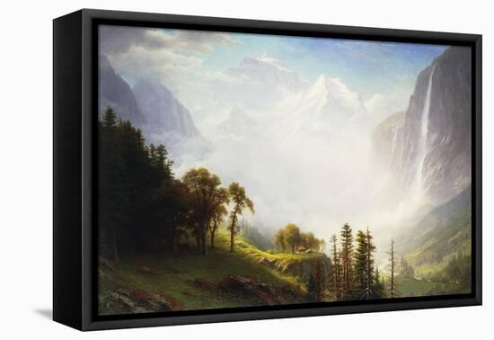 Majesty of the Mountains-Albert Bierstadt-Framed Premier Image Canvas