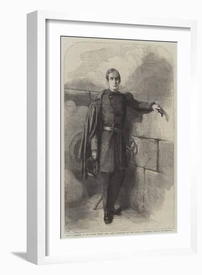 Major Anderson of the United States' Army, Late Commandant of Fort Sumter, Charleston Harbour-Thomas Nast-Framed Giclee Print