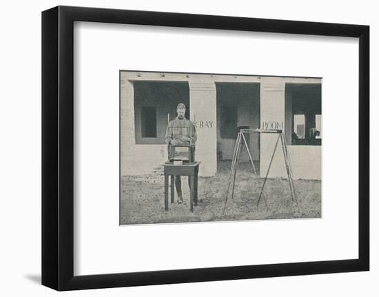 'Major Battersby using the Localizing Apparatus', c1890, (1910)-Unknown-Framed Photographic Print