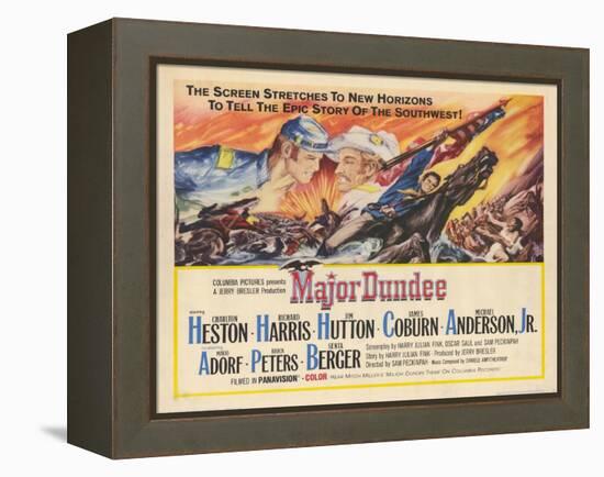 Major Dundee, 1965-null-Framed Stretched Canvas