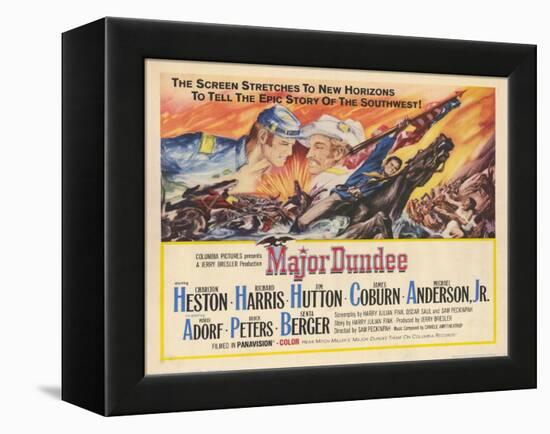 Major Dundee, 1965-null-Framed Stretched Canvas