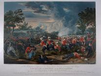 The 31st Regiment, Sir Harry Smith's Division Advancing to the Charge at the Battle of Moodkee…-Major G.F. White-Mounted Giclee Print