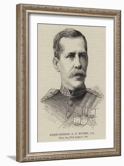 Major General a G Huyshe-null-Framed Giclee Print