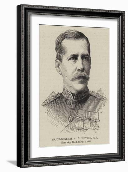 Major General a G Huyshe-null-Framed Giclee Print