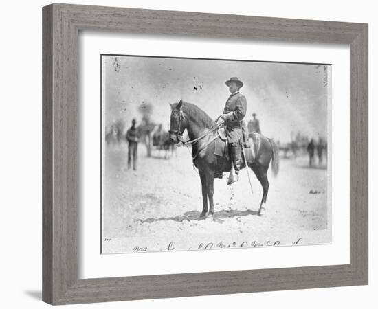 Major General Alexander McDowell McCook, 1864-American Photographer-Framed Photographic Print