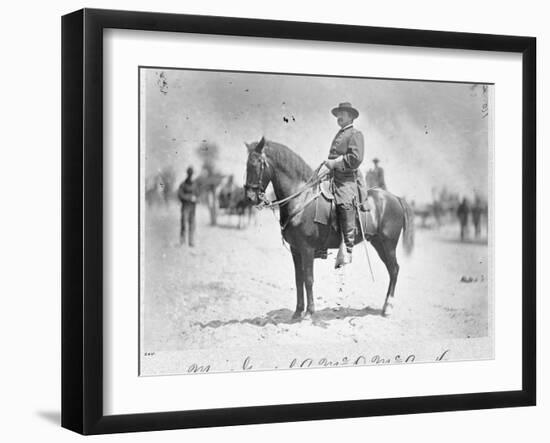 Major General Alexander McDowell McCook, 1864-American Photographer-Framed Photographic Print