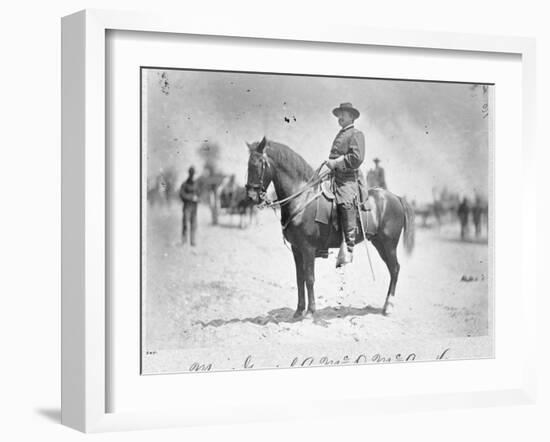 Major General Alexander McDowell McCook, 1864-American Photographer-Framed Photographic Print