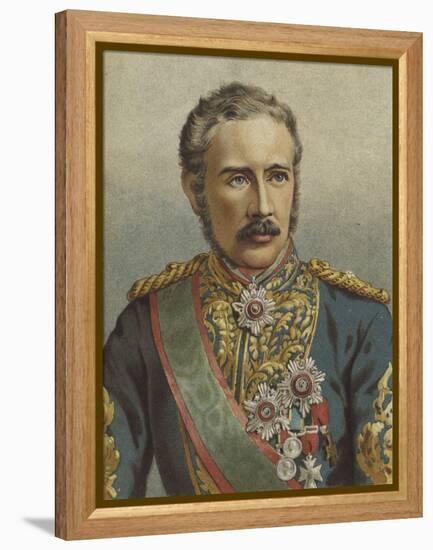 Major-General Charles George Gordon-Alfred Pearse-Framed Premier Image Canvas