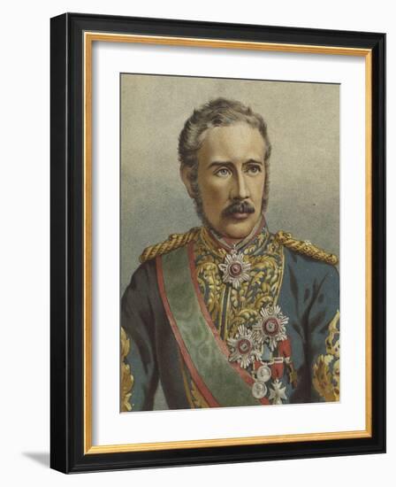 Major-General Charles George Gordon-Alfred Pearse-Framed Premium Giclee Print