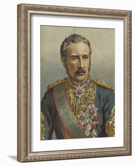 Major-General Charles George Gordon-Alfred Pearse-Framed Giclee Print