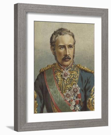 Major-General Charles George Gordon-Alfred Pearse-Framed Giclee Print