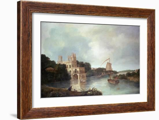 Major General Claud Martin's House-Thomas Daniell-Framed Art Print