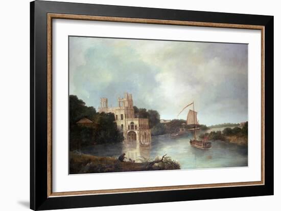 Major General Claud Martin's House-Thomas Daniell-Framed Art Print