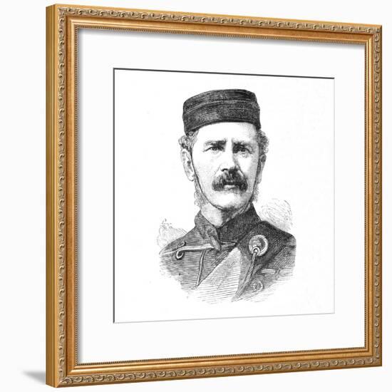 'Major-General E. Newdigate, C.B.', c1880-Unknown-Framed Giclee Print