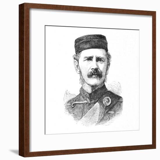 'Major-General E. Newdigate, C.B.', c1880-Unknown-Framed Giclee Print