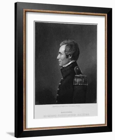 Major General Edmund Gaines-James Barton Longacre-Framed Giclee Print