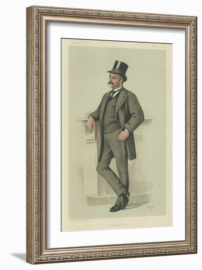 Major-General Edwyn Sherard Burnaby-Theobald Chartran-Framed Giclee Print