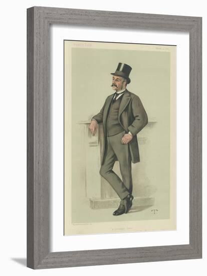 Major-General Edwyn Sherard Burnaby-Theobald Chartran-Framed Giclee Print
