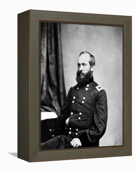 Major General Garfield, 20th U.S. President-Science Source-Framed Premier Image Canvas