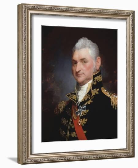 Major-General Henry Dearborn, 1812-Gilbert Stuart-Framed Giclee Print