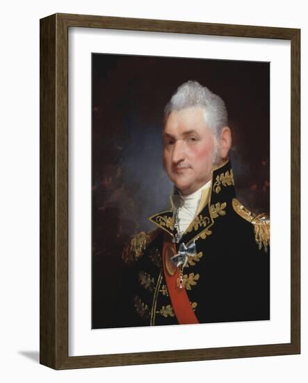 Major-General Henry Dearborn, 1812-Gilbert Stuart-Framed Giclee Print