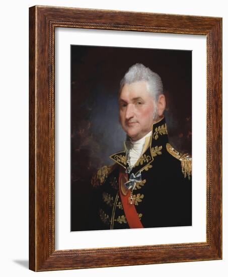 Major-General Henry Dearborn, 1812-Gilbert Stuart-Framed Giclee Print