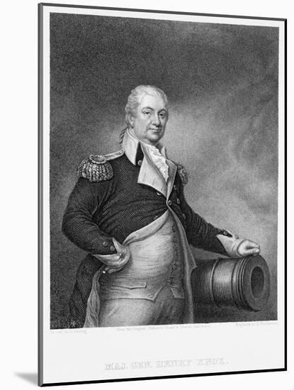 Major General Henry Knox-John Francis Eugene Prud'Homme-Mounted Giclee Print