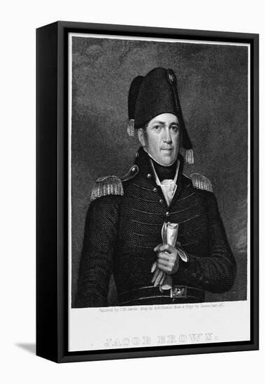 Major General Jacob Brown-Asher Brown Durand-Framed Premier Image Canvas