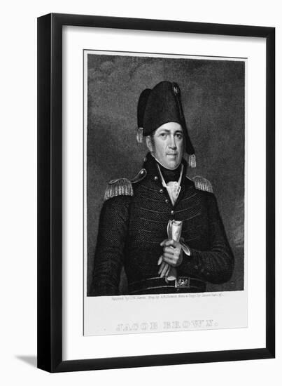 Major General Jacob Brown-Asher Brown Durand-Framed Giclee Print