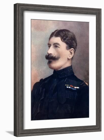 Major-General John Brabazon, Commanding Imperial Yeomanry, South Africa, 1902-HW Barnett-Framed Giclee Print